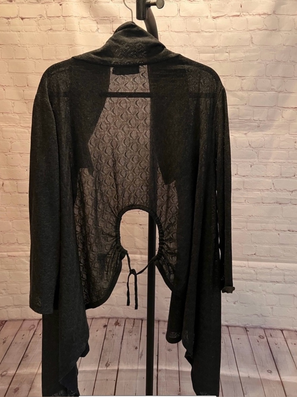 ❤️ CIDGEM AKIN Sheer Textured Drape
CARDIGAN/SWEATER